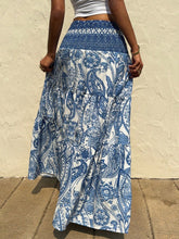 Sunnyshic Women's Bohemian Printed Skirt, Casual Daily Vacation Wear, Spring/Summer